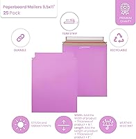 Vista 27 de Sobres de cartón de 9.5 x 11 pulgadas – Sobres de documentos amarillos – Paquete de 25 – Sobres de documentos – Sobres de correo de papel – Sobres