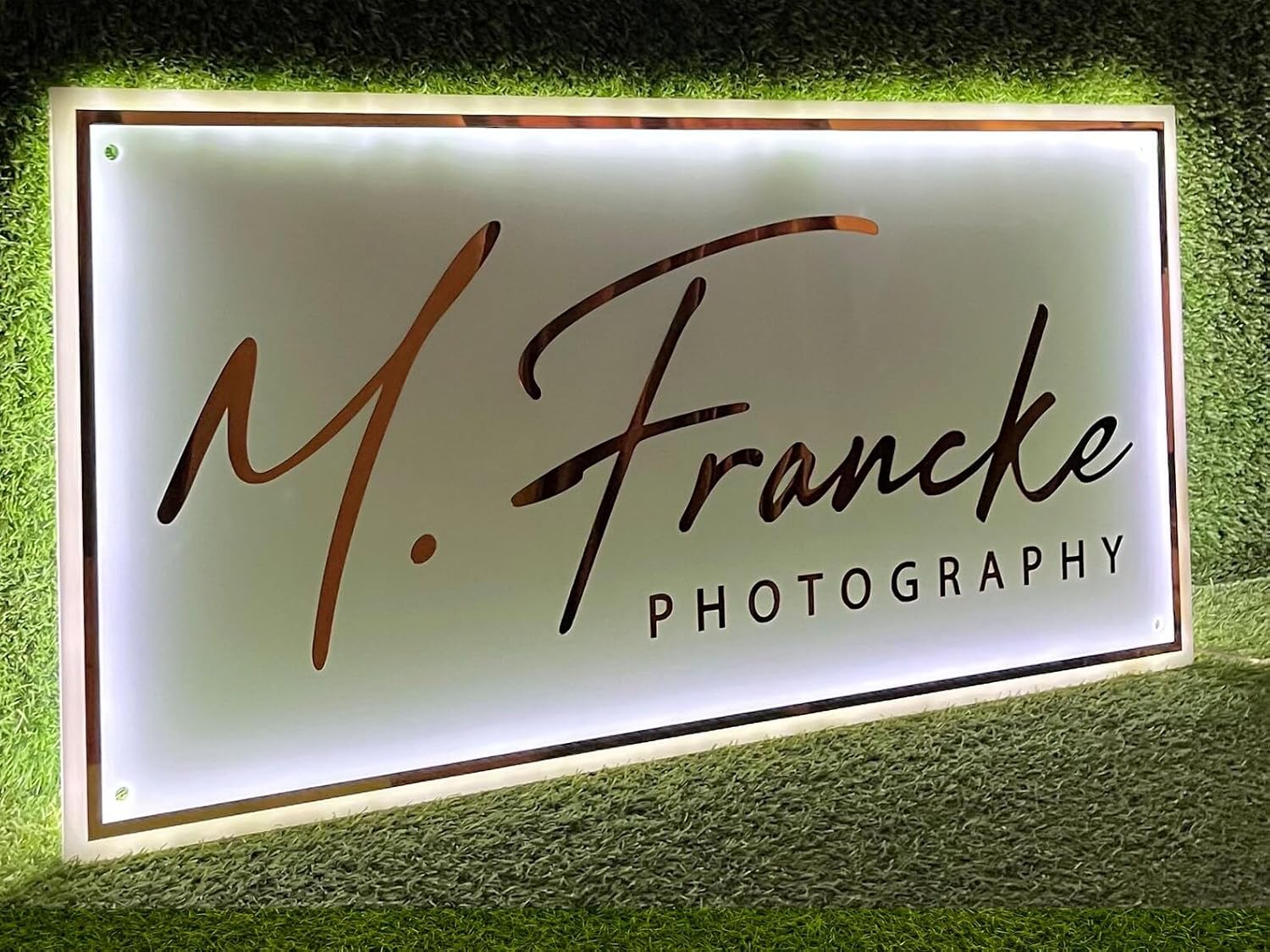 Custom Logo Led Sign, Custom Acrylic Sign, Business Signs Customized | Personalized Business Logo for Nail Salon, Bar, Hair Studio, Storefront, Restaurant & Office Decor