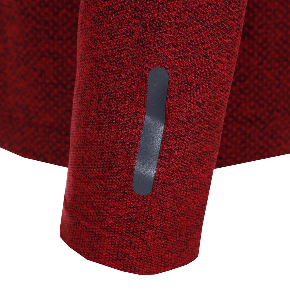 Under Armour Herren Seamless Stride 1/4 Zip Laufbekleidung Laufshirt Racer Red - Rot L