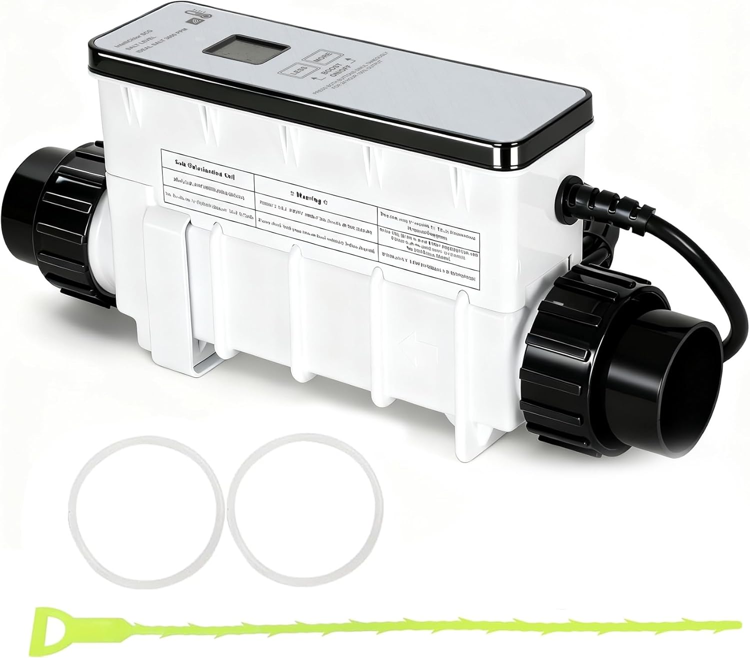 Upgraded IC40 Salt Cell Chlorine Generator Replacement for pentair intellichlor IC40 Pool Chlorinator, Replace Part Number EC-520555 520555, Up to 40,000-Gallon