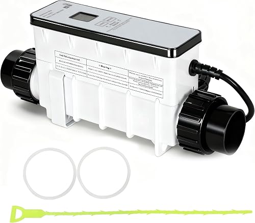 Upgraded IC40 Salt Cell Chlorine Generator Replacement for pentair intellichlor IC40 Pool Chlorinator, Replace Part Number EC-520555 520555, Up to 40,000-Gallon