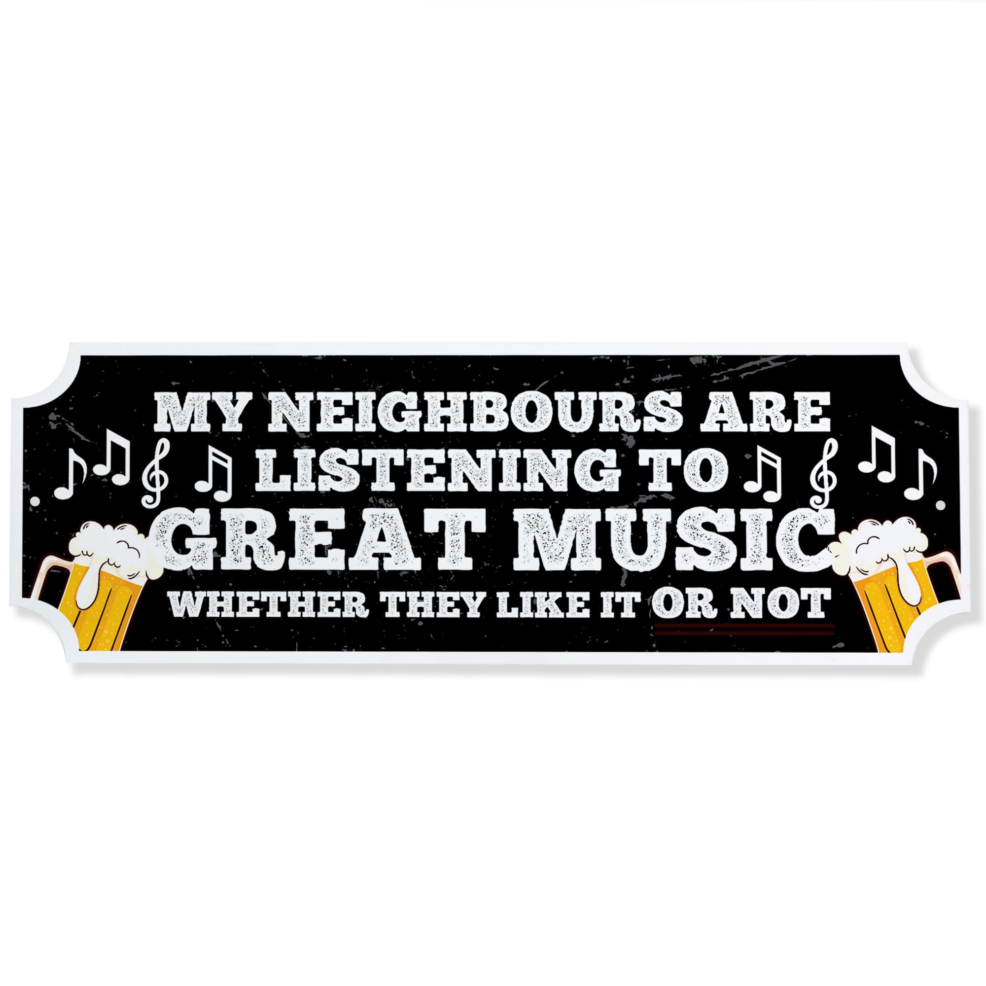 Red Ocean Funny Bar Sign For Home Pub Garden Sign For Outside Man Cave Wall Garden Shed Alcohol Gift Men Women Friendship Gift Home Bar