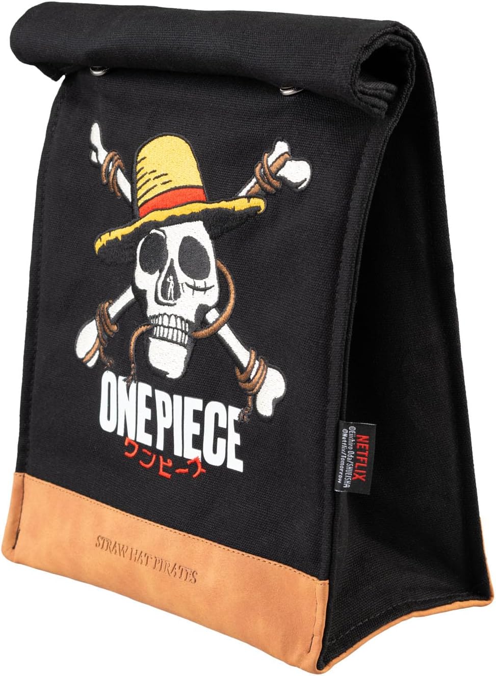 Grupo Erik Picnic Bag Cool Bag Small One Piece Manga Merch Anime - Lunch Bag Work Lunch Bag Men and Women 24 x 28 x 12 cm - Thermal Bag Lunch Box Onepiece Fan Item
