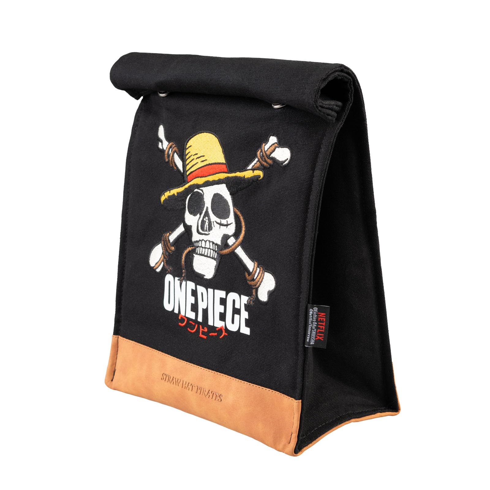 Grupo Erik Insulated Lunch Bag - One Piece Manga Gifts | 9.5 x 11 x 4.7 inches - 24 x 28 x 12 cm Adults & Kids School Lunch Bag | One Piece Gifts Under 15 Pounds