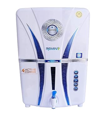 Remino Copper + Ro + UV + UF + TDS Controller/Adjuster RO Water Purifier-12 Liter Storage Home and Office (Fully Automatic)