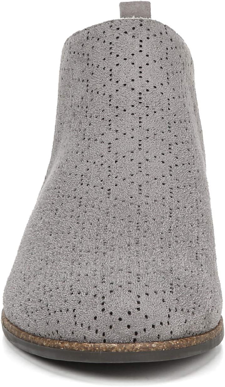 Dr. Scholl's Shoes Women's Rate Ankle Boot, Dark Shadow Grey Perforated Microfiber Suede, 8 US - Image 9