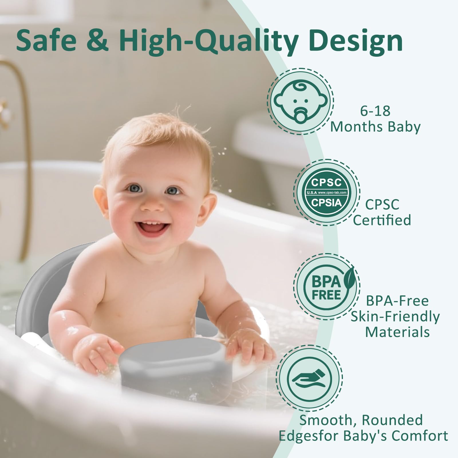 Baby-Badewannensitz