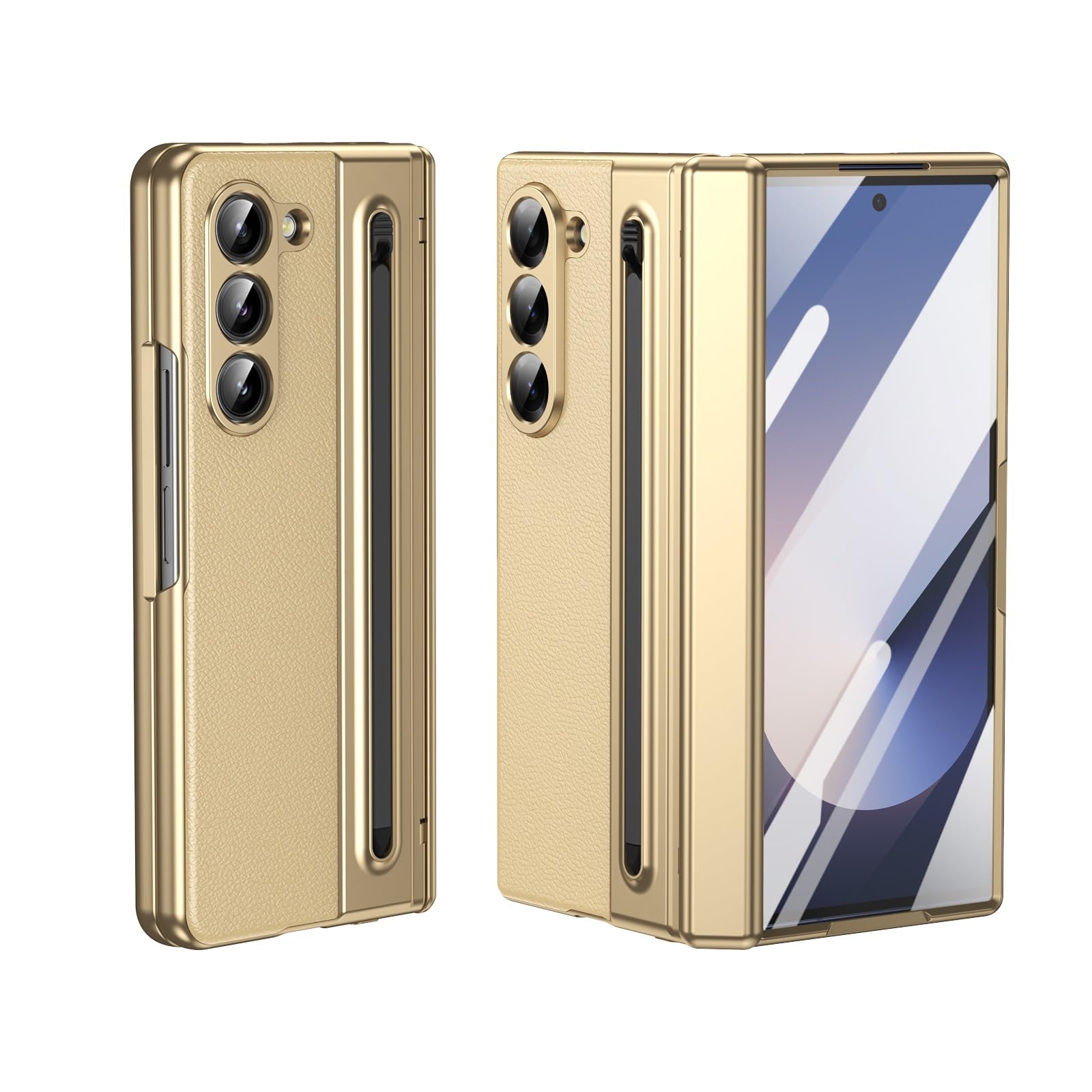 Coque Galaxy Z Fold 5 anti rayure avec fente stylo S compacte - 8