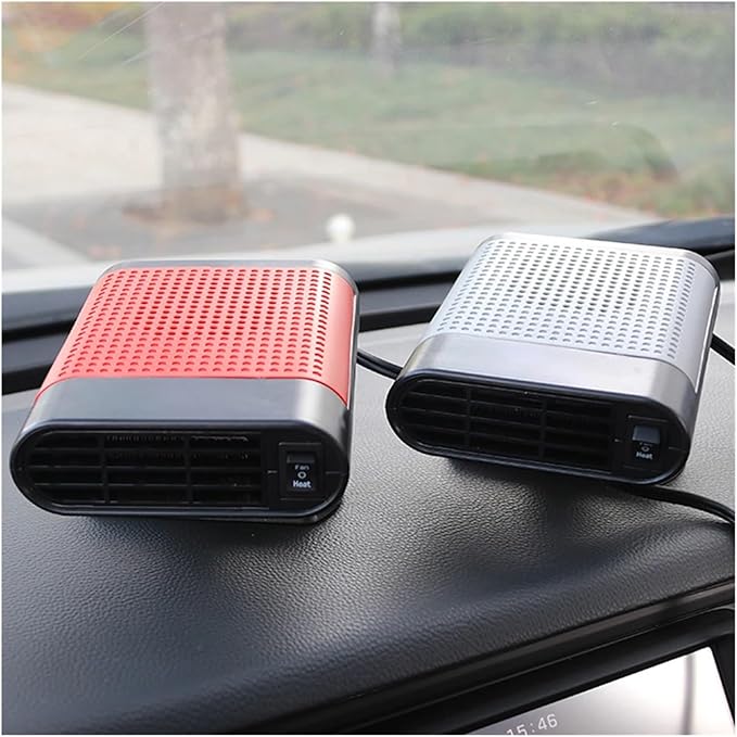 Calefactor Eléctrico Portátil para Auto 12/24V 1200W Convector miniatura 3