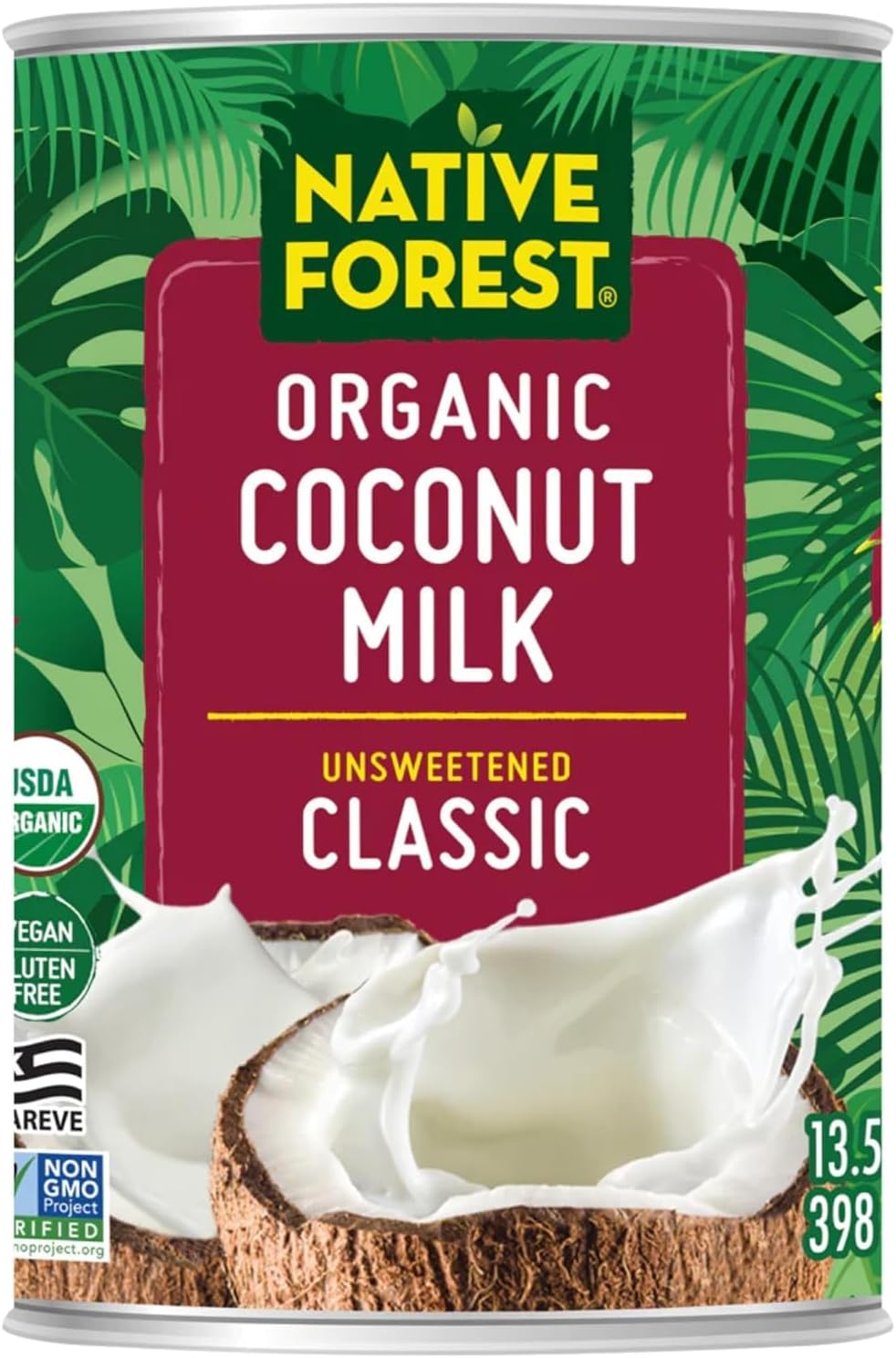 Native Forest Coconut Milk OG2 13.5 oz. (Pack of 12)