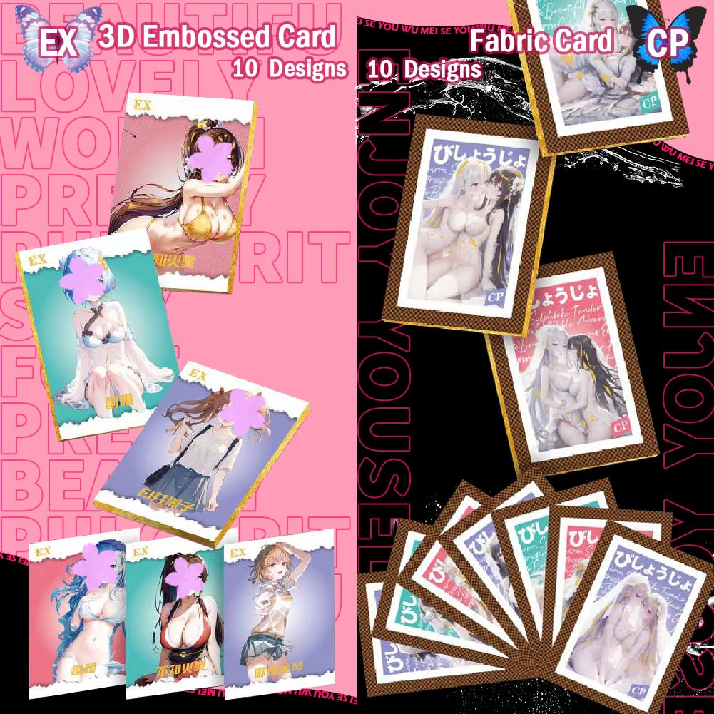 KUPAIDE KUPAIDE MEIKA Series, Goddess Tale Collectible Cards Waifu Card Anime Game Character Card Booster Box (): Foxy Pretty