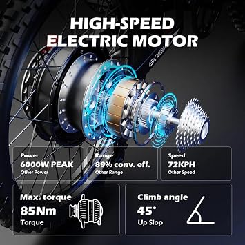 EKXBIKE X21Max Electric Dirt Bike for Adults, 6000W Peak Motor Electric Motorcycle, 60V 30Ah Battery, up to 55MPH ,19 Dirt Tires, Dual Suspension, Hydraulic Brakes,Lightweight Aluminum Frame,