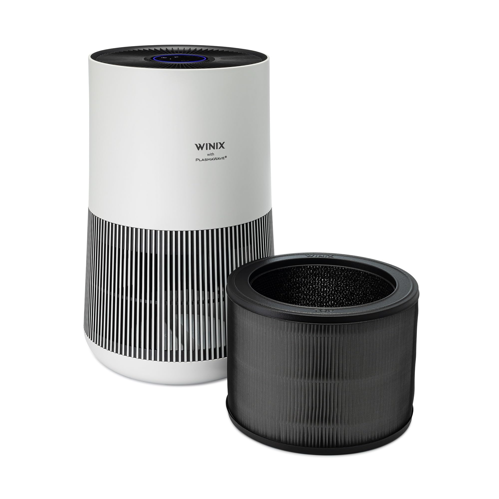 WINIX T500 Luftreiniger Alexa HEPA Filter 50m² CADR 250 m³/h Allergiker, Weiss | Alexa, App-Steuerung, Luftqualitätssensor, HEPA-Filter gegen Allergien, Staub, Pollen, Rauch, Tierhaare & Gerüche