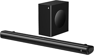 Boat Aavante 2.1 2450, 240W Signature Sound, 2.1-Channel with Wireless Subwoofer, BT v5.4, Multiple Ports, EQ Modes, Bluetooth Sound bar, Home Theatre Soundbar Speaker (Premium Back)