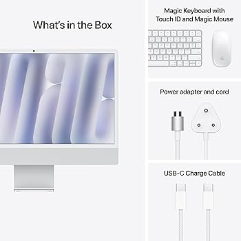 Apple 2024 iMac All-in-One Desktop Computer with M4 chip with 10