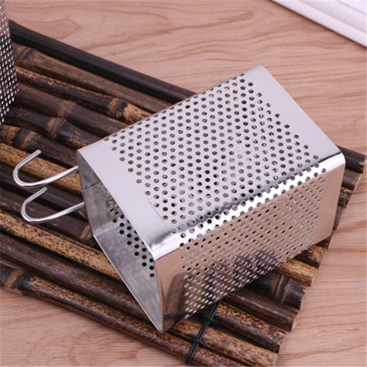 Chopsticks Holder with Drain Holes 2pcs Stainless Steel for Countertop