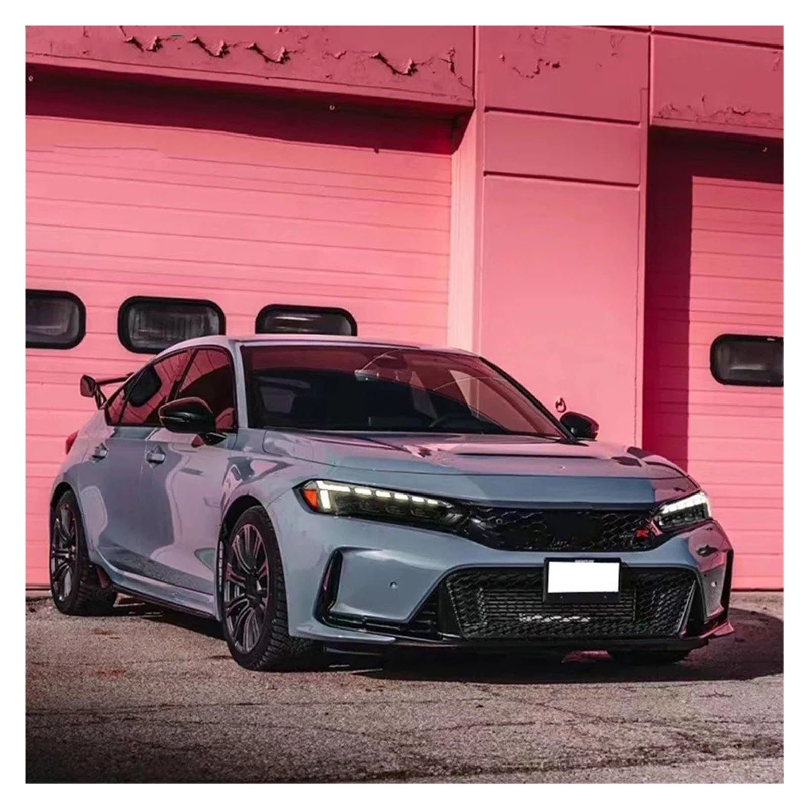 Gruppo Ottico Anteriore per Auto Civic FK7 FK8 FK1 2021-2023 2 Pezzi, Design Auto, Gruppo Ottico Anteriore, Lampada Frontale, Parti di Illuminazione per Tuning Auto, Plug And Play (Guida a Sinistra)