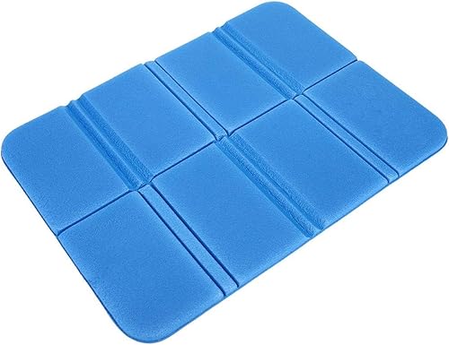 Miniatura 9 de plplaaoo Alfombrilla plegable impermeable de espuma XPE para sentarse, portátil, plegable, ultraligera, para exteriores, asiento de campamento,