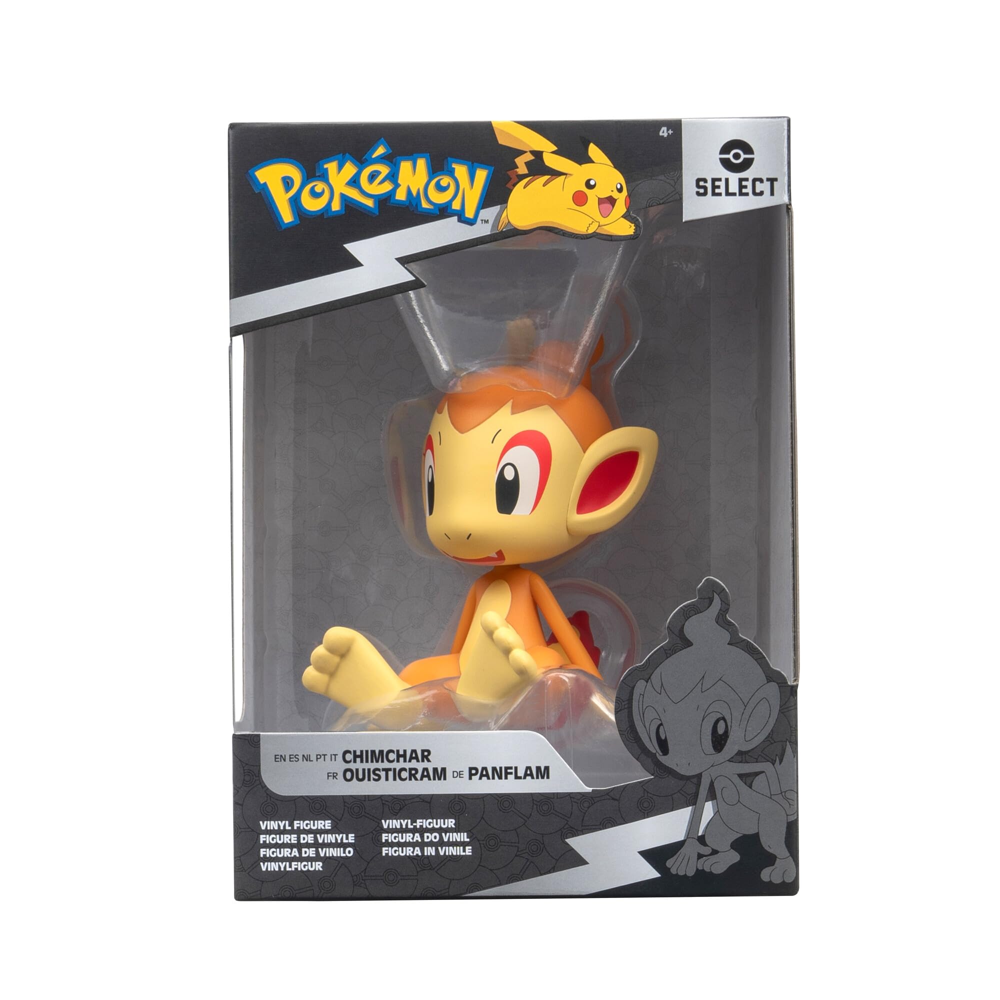 Pokémon Select 4"" Vinyl Battle Figures Chimchar