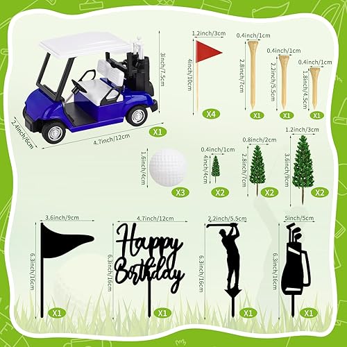 Miniatura 228 de Hooqict 26 piezas de decoraciones de pasteles de los años 80 y 90, decoraciones retro de los años 80 de hip hop con bolas de purpurina para cupcakes