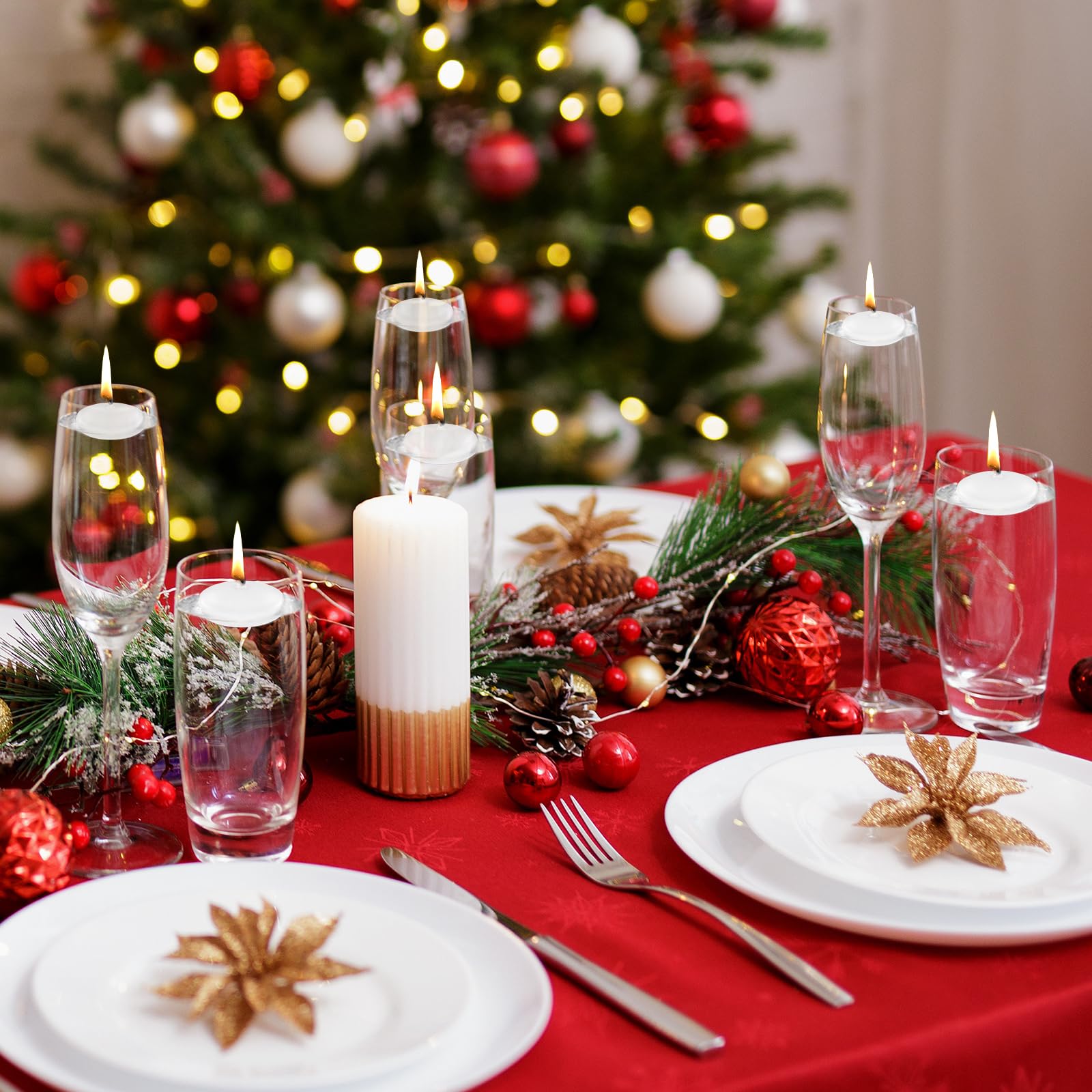 （⑧）　キャンドル Rotch / アロマキャンドル オレンジ(8本入り) 専用スタンド付を