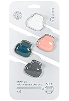 Vista 9 de Cubierta para cepillo de dientes Haven - Se ajusta a cepillos de dientes electrónicos y manuales - Funda para cepillo de dientes para viajes - Juego