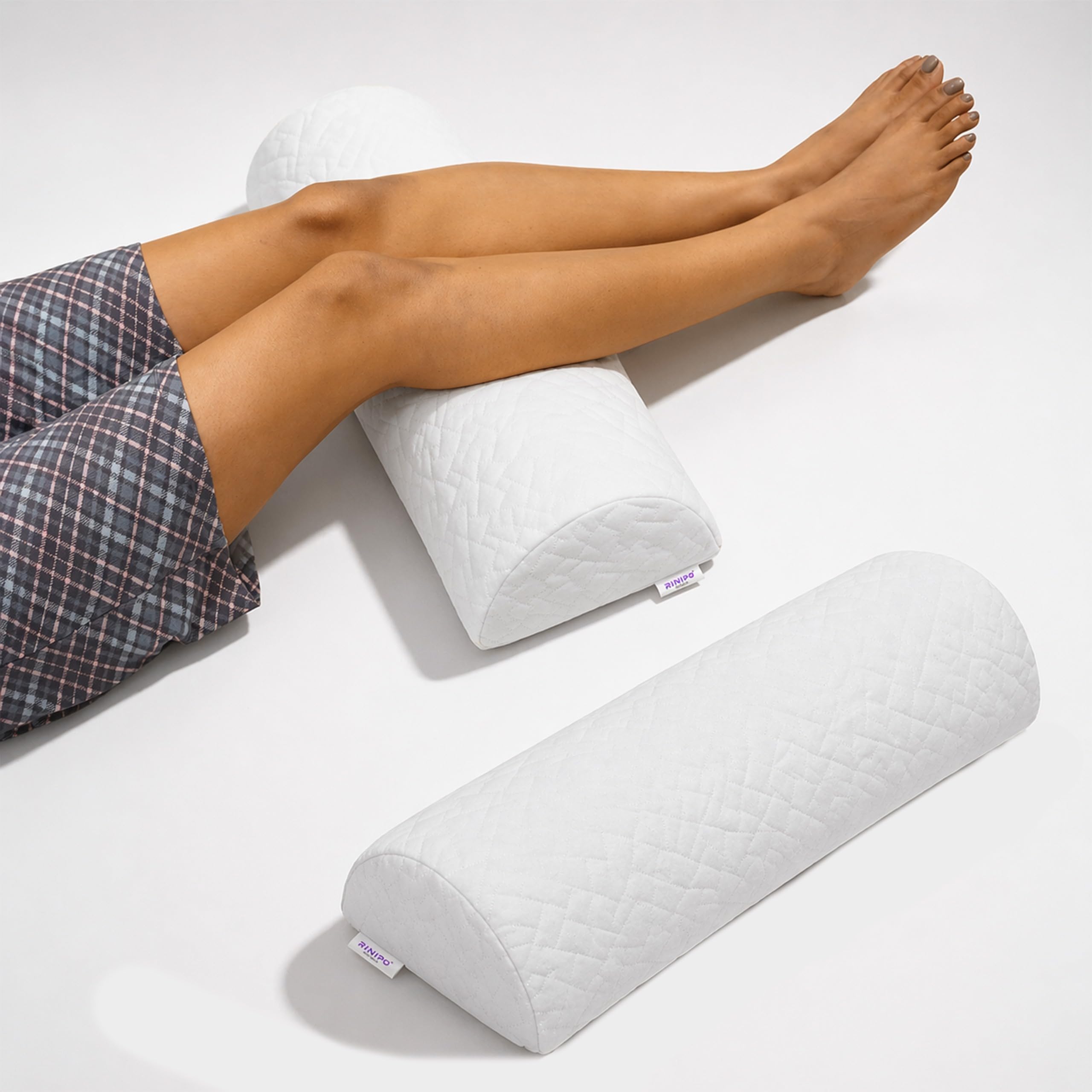RINIPO Memory Foam Leg Support Pillow - Knee Pain Relief -11 RINIPO Memory Foam Leg Support Pillow - Knee Pain Relief -11