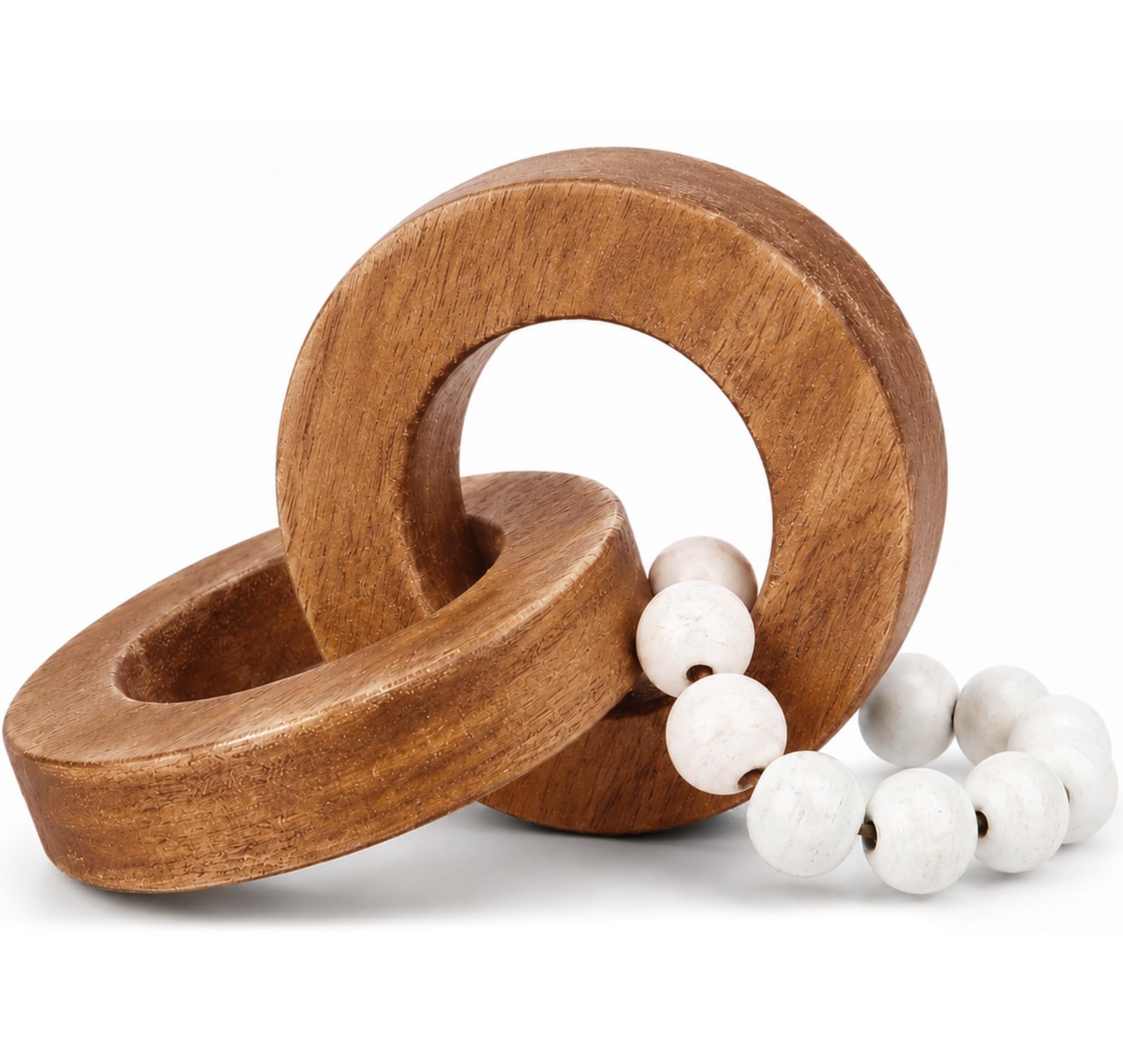 Photo 1 of SiliFine Wood Chain Link Decor