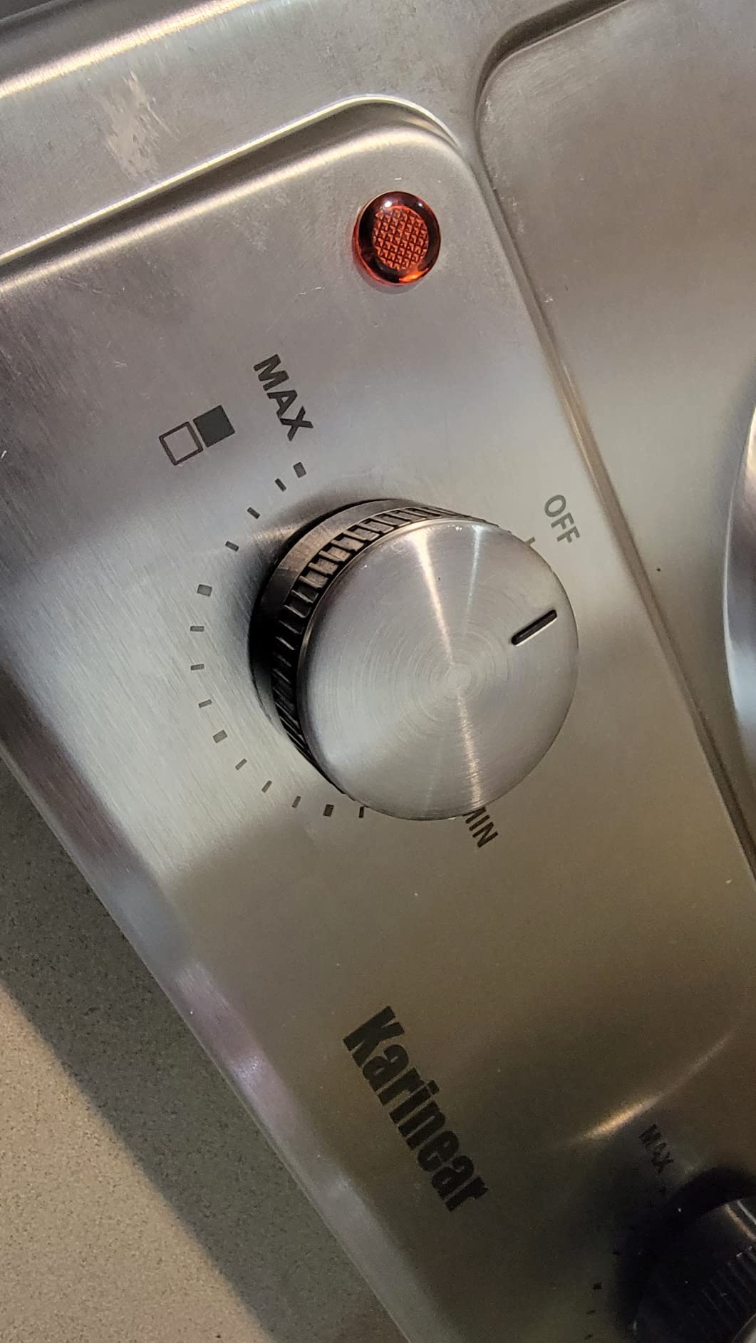 25/mo Finance Karinear Electric Cooktop 110V, 12'' Stainless Steel