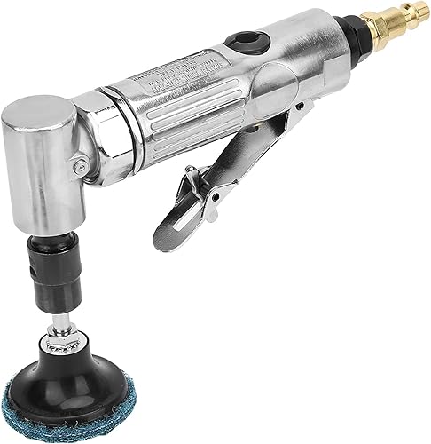 Miniatura 3 de Akozon 14 pulgadas ángulo 90 grados muere amoladora 20000 RPM aire de grado industrial doblado neumático muere disco BSP