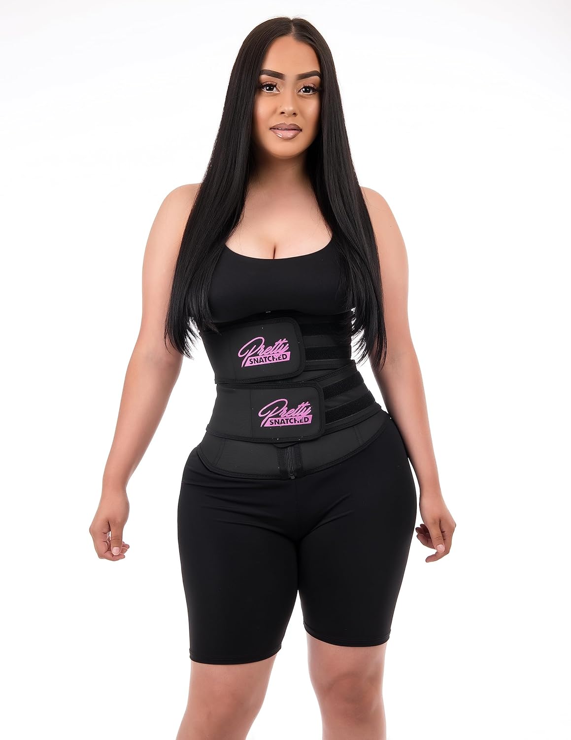 Pretty Snatched Sweat Body Deluxe Waist Trimmer Availbale in Agrressive Compression and Waist Eliminating Qualities