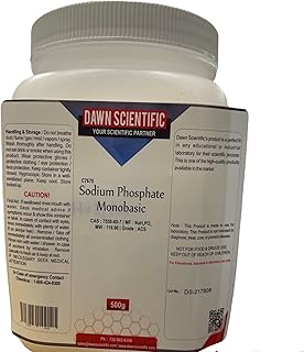 Sodium Phosphate, Monobasic, 99% min, Anhydrous, 500 Grams