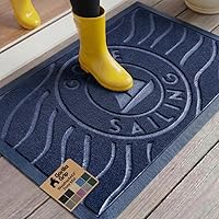 Vista 54 de Gorilla Grip WeatherMax - Tapete para todas las estaciones 100% impermeable, 23 x 35 pulgadas, goma natural duradera, resistente a manchas