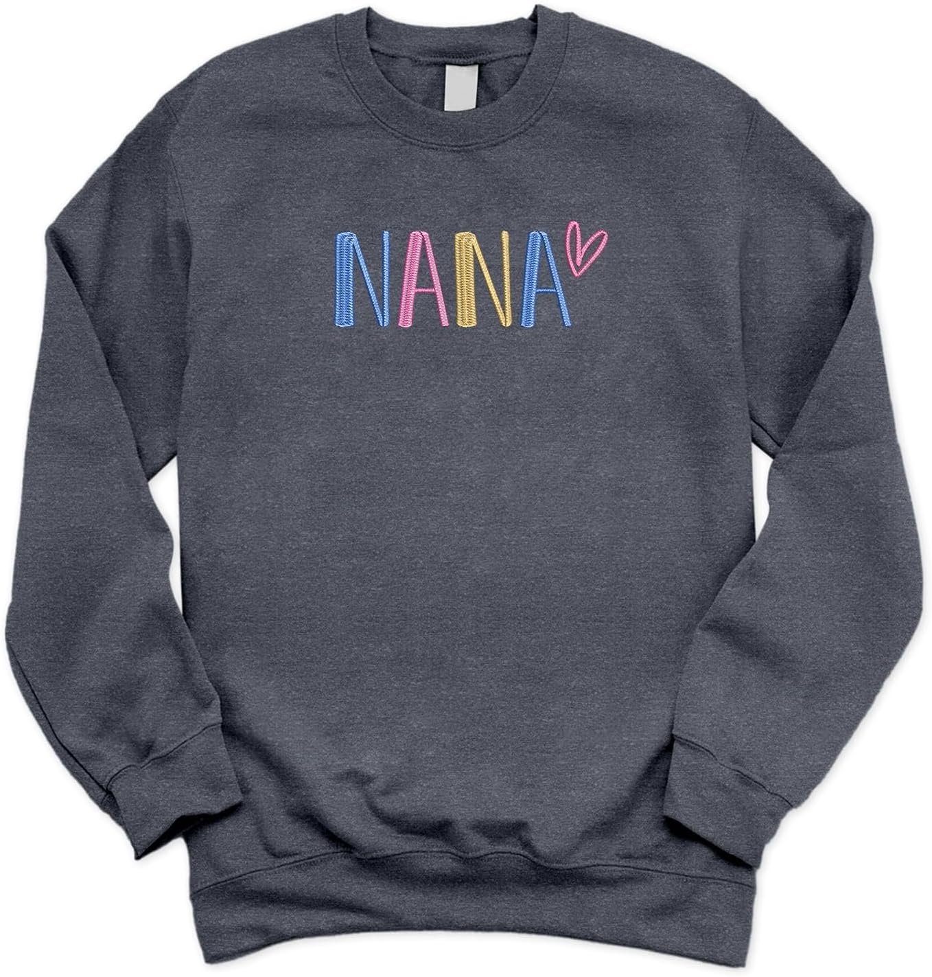 GODMERCH Embroidered Nana Sweatshirt, Gifts Birthday Mothers Day for Nana, Embroidery Crewneck Sweatshirts for Women - Image 7