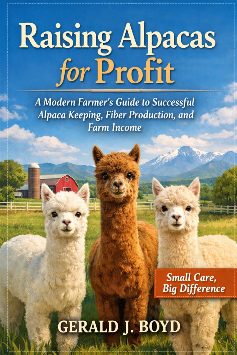 Raising Alpacas for Profit: A Modern Farmer’s Guide to Successful Alpaca Keeping, Fiber Production, and Farm Income