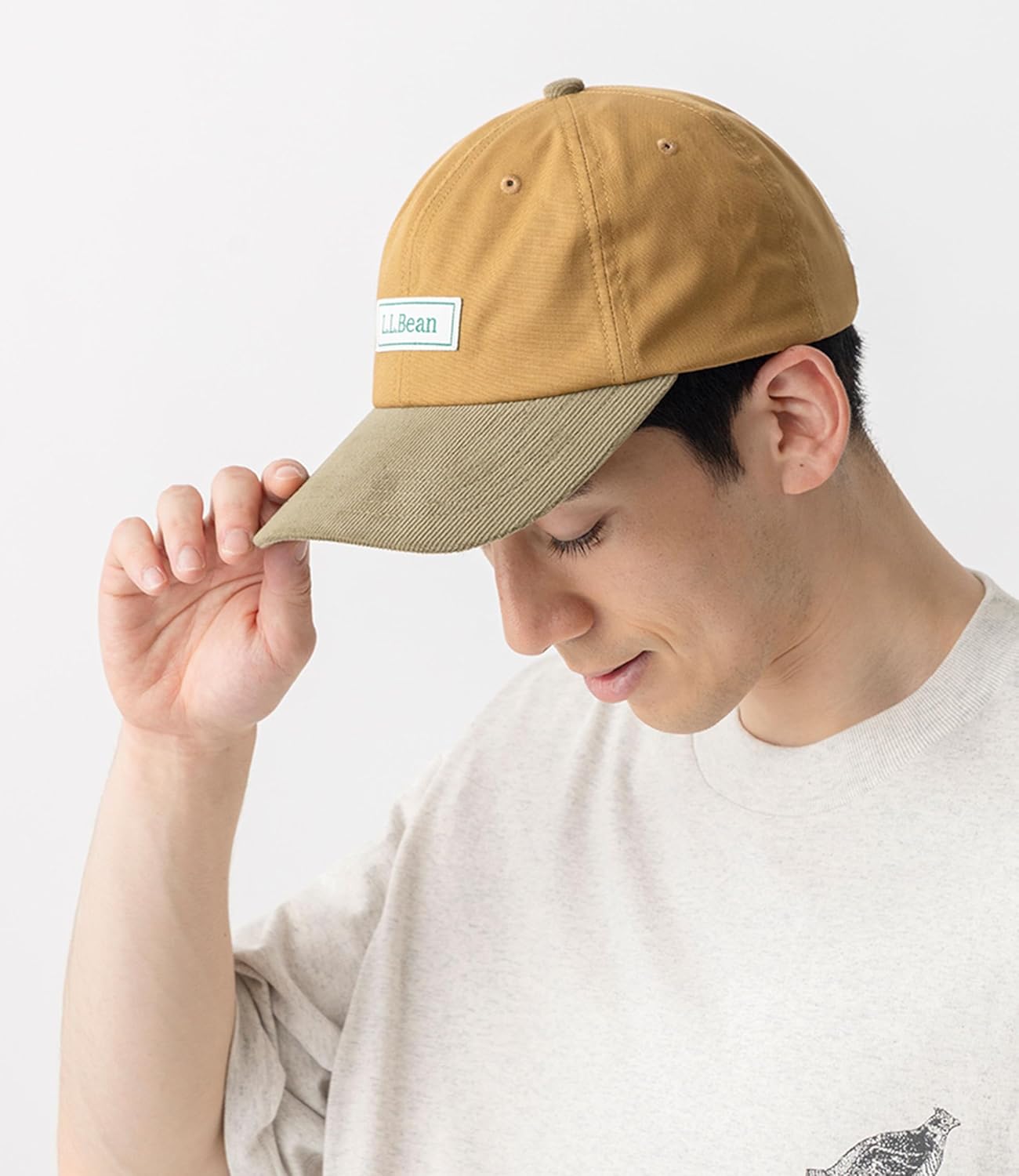 [エルエルビーン] メンズ オックスフォード・アンド・コーデュロイ・フィールド・キャップ