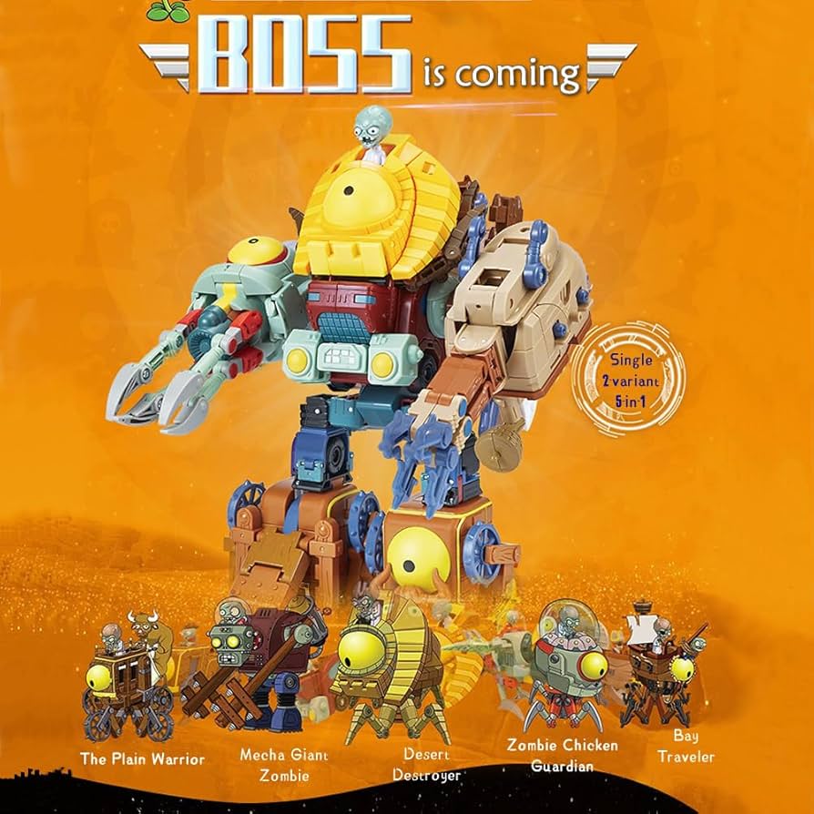 Amazon.com: QQWAWO Plants vs Zombies Toys, Plants vs Zombies 2 Dr