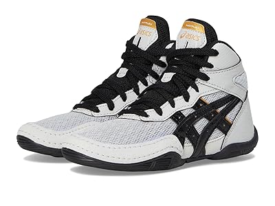 ASICS Kids Matflex 7 Grade School (Toddler/Little Kid/Big Kid) Kids Shoes Concrete/Black : 3.5 Big Kid M, Synthetic