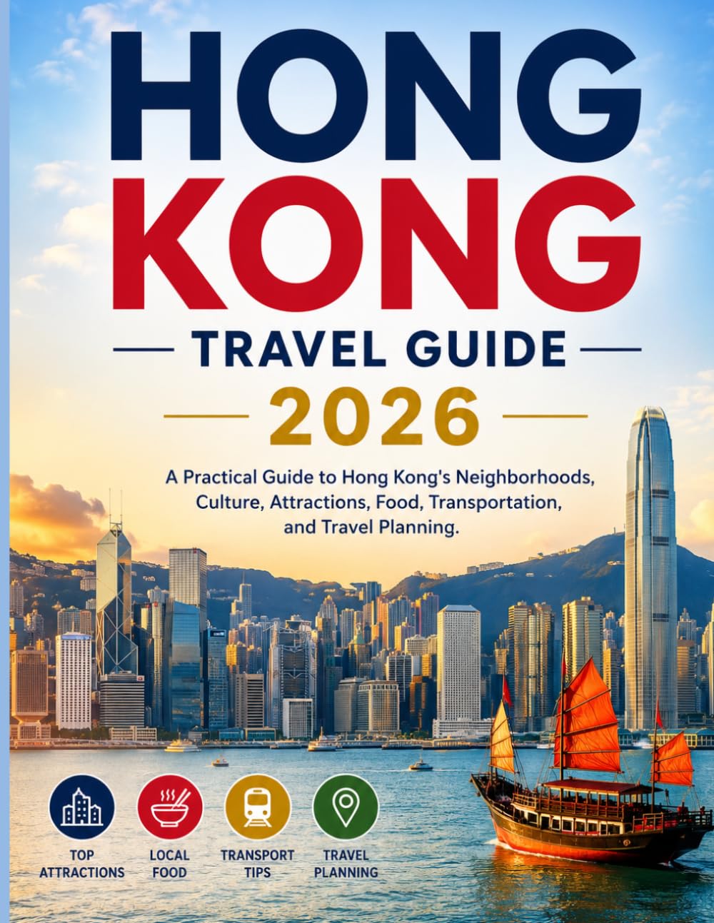 HONG KONG TRAVEL GUIDE 2026: A Practical Guide to Hong Kong's Neighborhoods, Culture, Attractions, Food, Transportation, and Travel Planning.