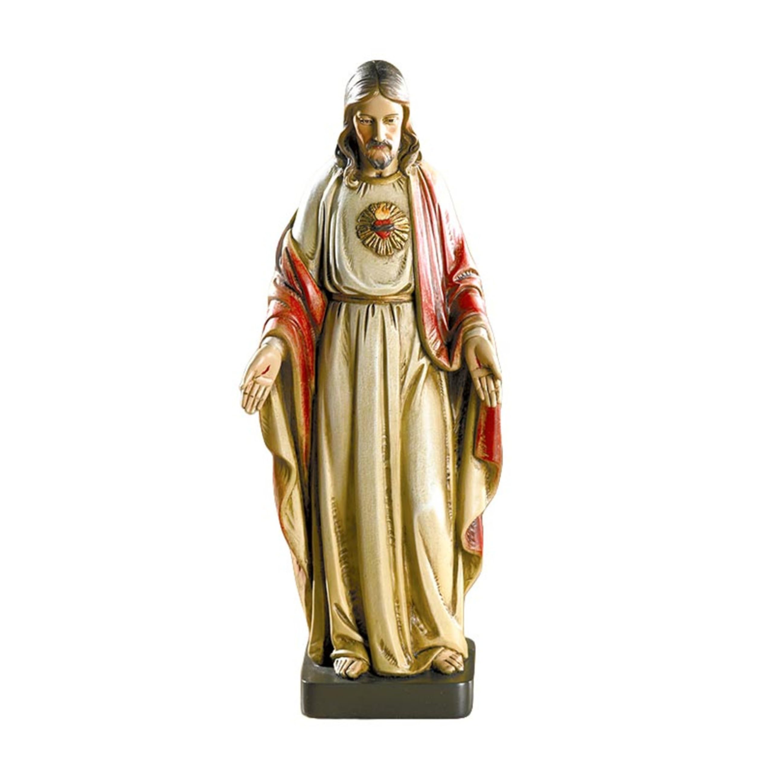 Avalon Gallery Catholic Saints Figurine - Toscana Collection Religious Statue, 8" H, Sacred Heart