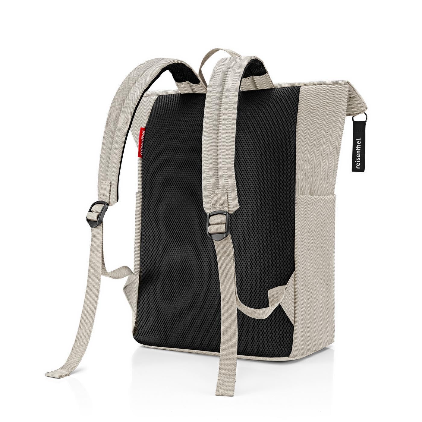 reisenthel rolltop backpack - urbaner und stylischer Rucksack, modernes Design, geräumiger Rucksack für Freizeit, Arbeitsweg und City-Trip