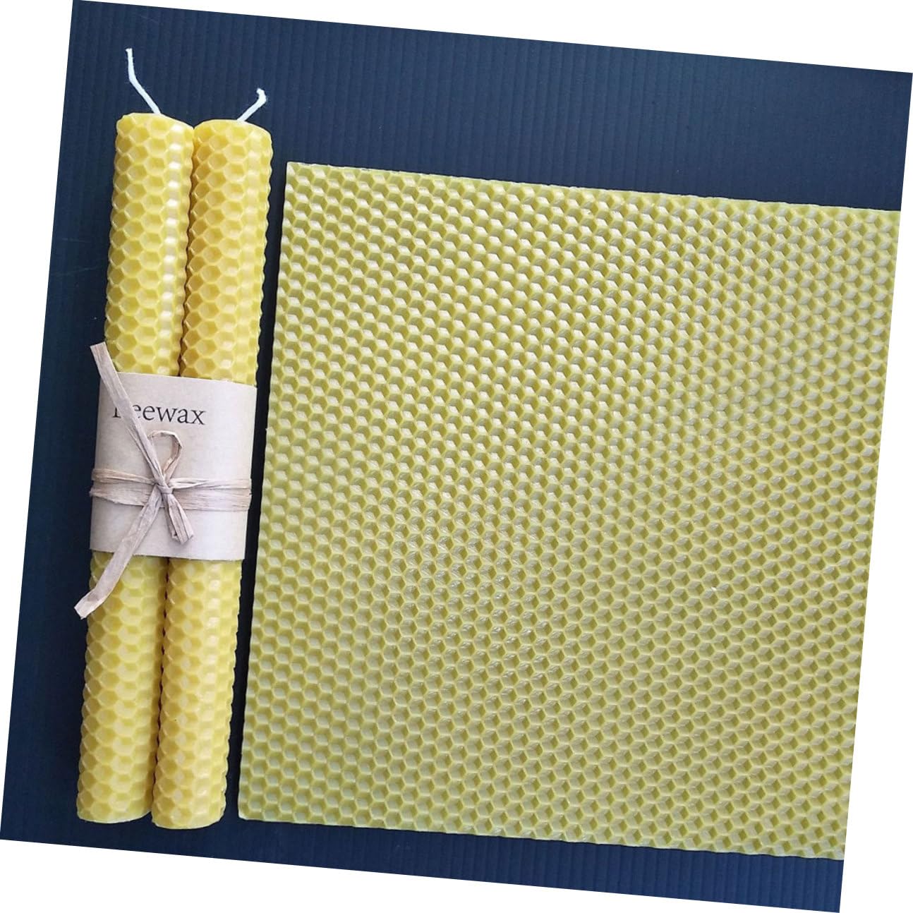 Operitacx Juego de 10 Piezas para Hacer Velas Artesanales con Cera de Abejas Cilíndricas y Núcleo de Algodón, Fácil de Usar para Uso Profesional y Fiestas Color Aleatorio