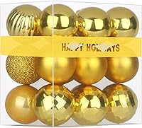 Vista 130 de Esferas de Navidad plateadas grandes de 4 pulgadas, inastillables, adornos colgantes para árbol de Navidad, cumpleaños, Halloween, fiestas