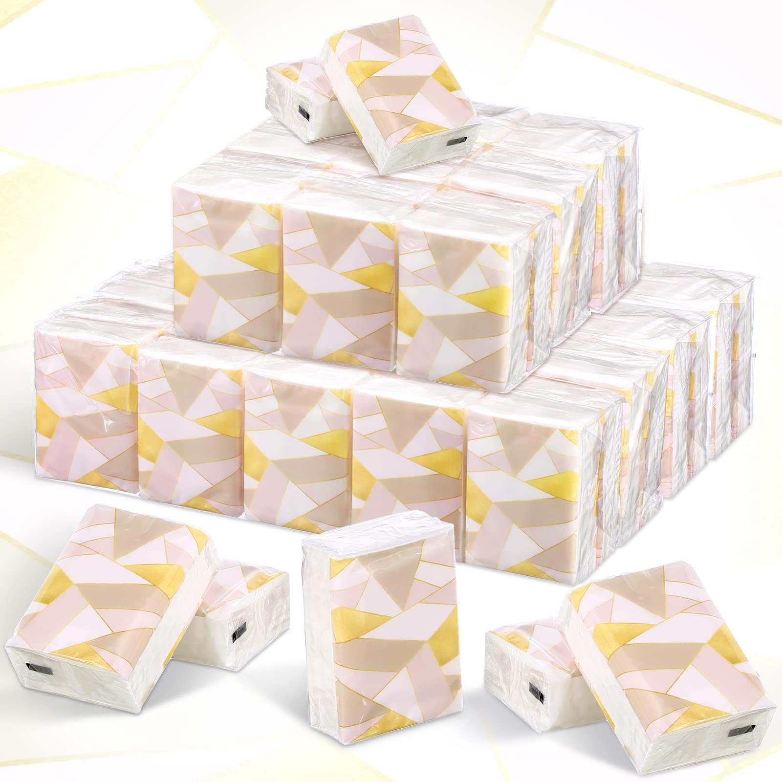 Pocket Tissues bulk Facial Tissues Travel Size Mini White