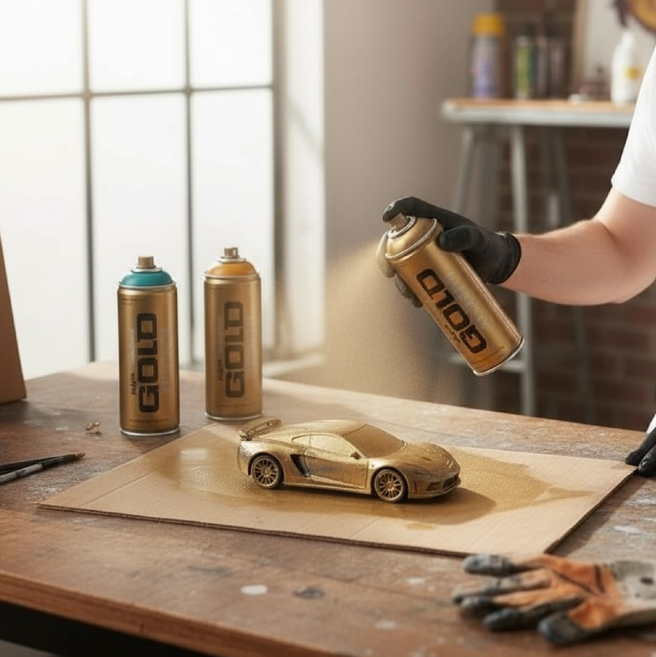 Montana Gold Spray Paint 12 Pack