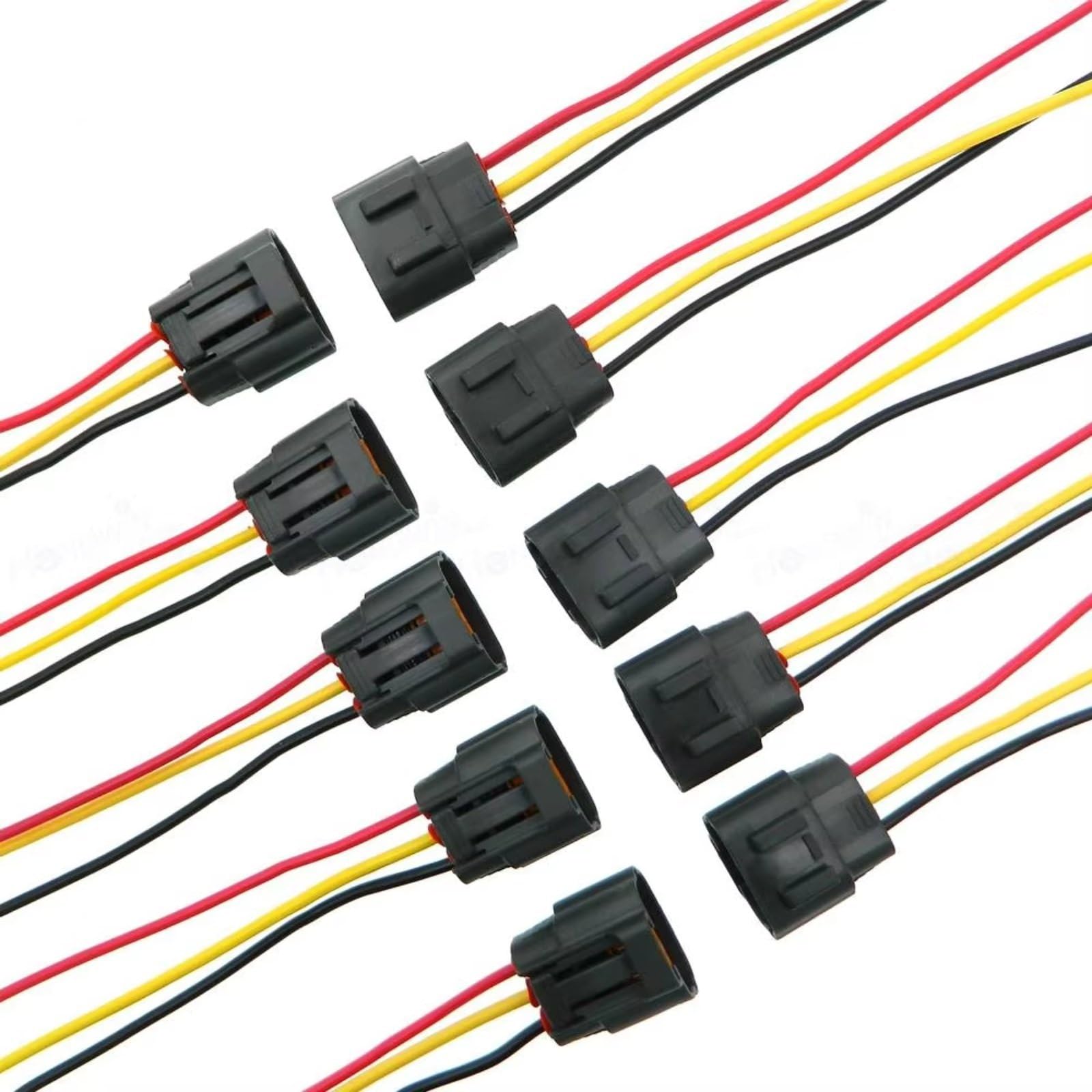 Zündspulenstecker-Kabelbaum für Mitsubishi Space Star 2001 2002 2003 2004 Lancer Kombi 2003-2008 Zündspulenstecker 099700048 (10 Stück)
