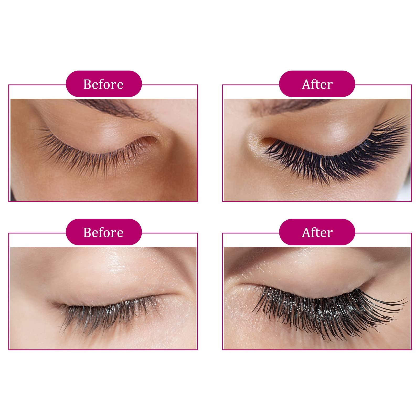 Volumen Pestañas Premade Extensiones Pestañas 12D 0,07 mm C Curl 14 mm Longitud Única Volumen Ruso Pestañas Rusas Fanes Eyelash — view 7