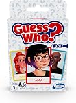 Hasbro Gaming Guess Who? Jeu de cartes pour les enfants Âges 5 et haut, 2 Jeu de devinage des joueurs