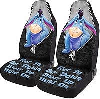 Vista 12 de Horror Nightmare Skellington - 2 fundas de asiento delantero para automóvil, camión, SUV, regalos de Navidad, funda de asiento de cubo duradera, 03.