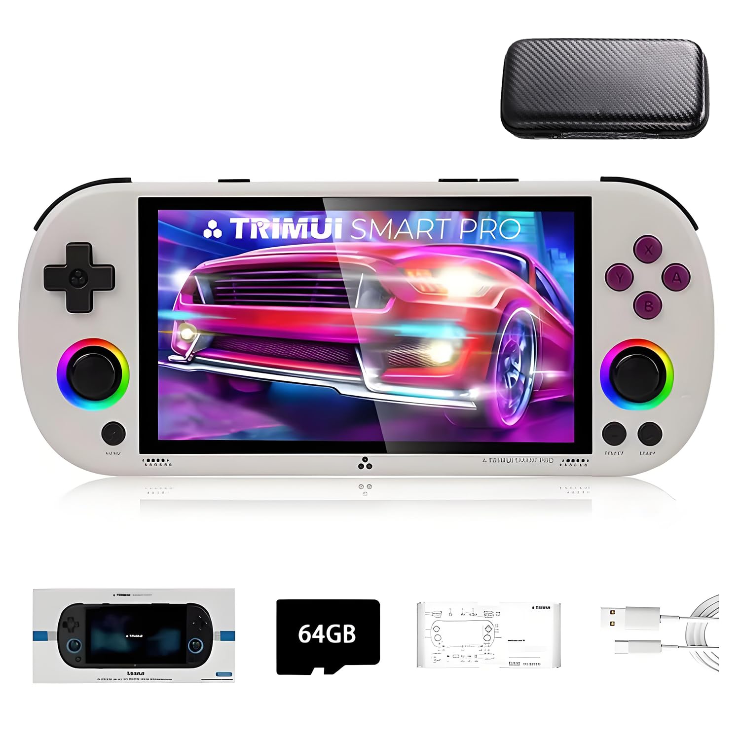 Amazon.com: JOYFUNPLAY Smart PRO Handheld Game Console with 64G SD